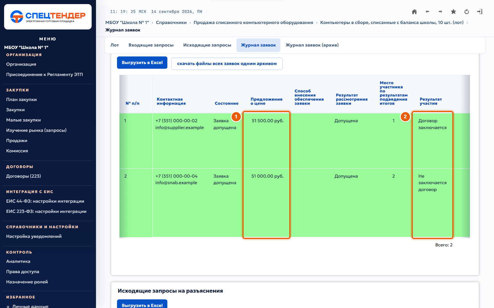 19. Проверьте места